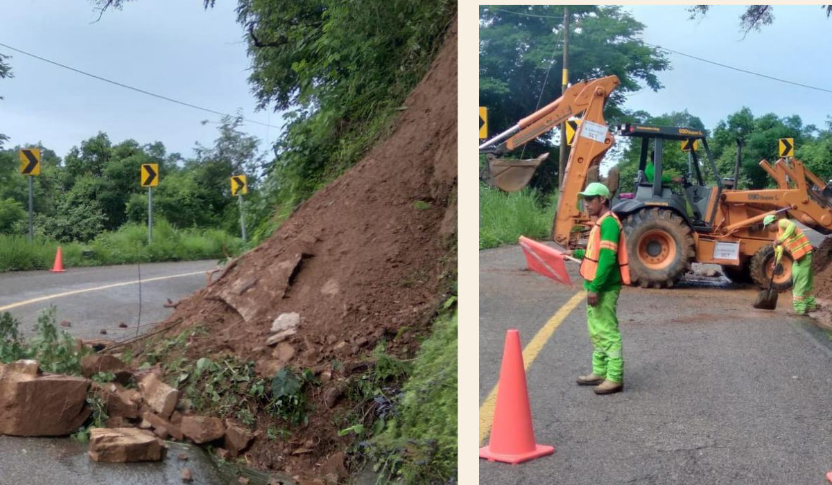 Lluvias Provocan Derrumbes En Carreteras De Oaxaca Revista Tyt