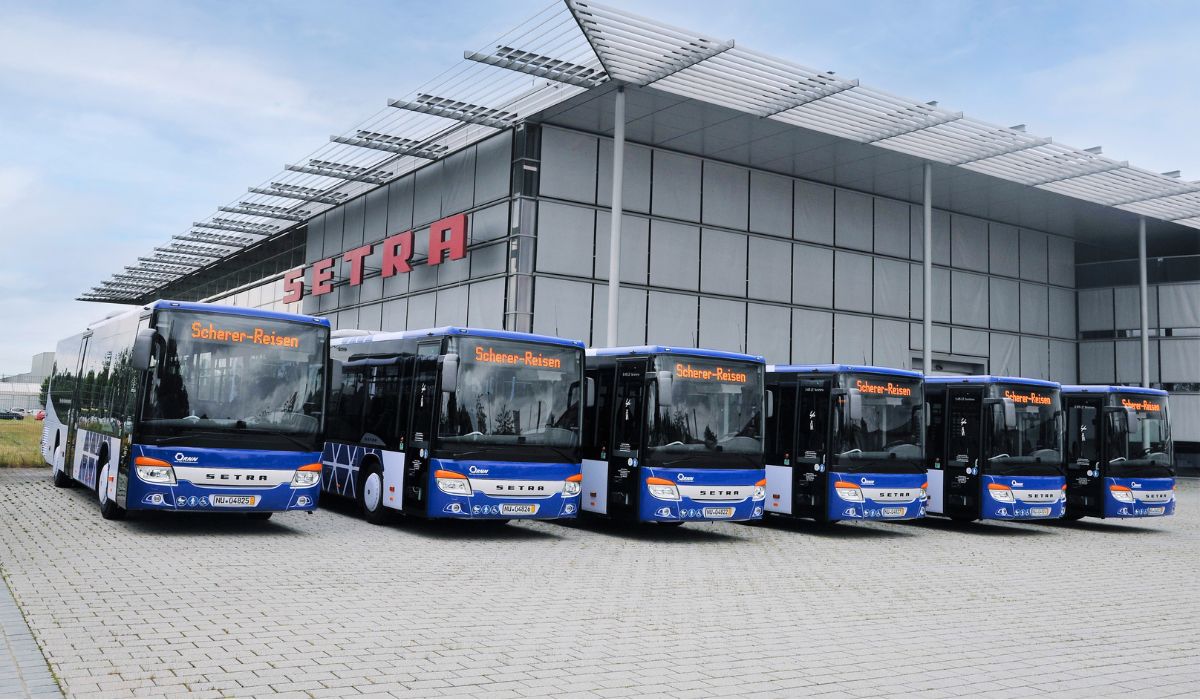 Scherer Reisen Integrar Nuevos Autobuses Setra A Su Flota Revista Tyt