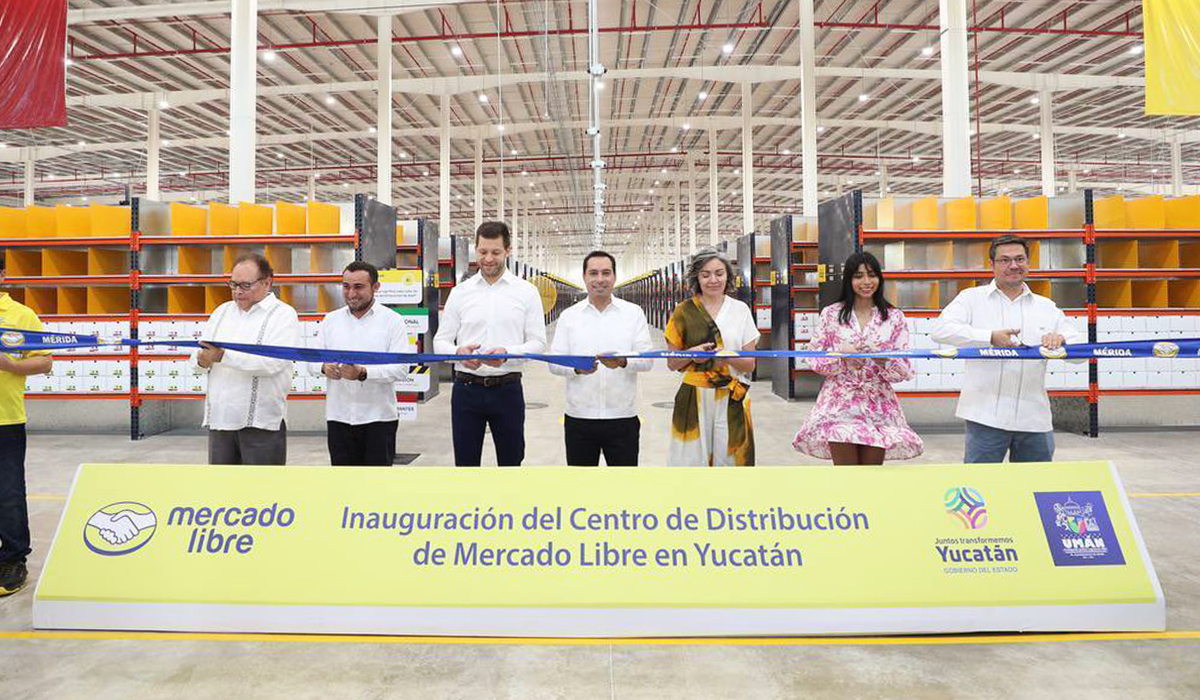 Yucatán primer centro de distribución de Mercado Libre en el sureste