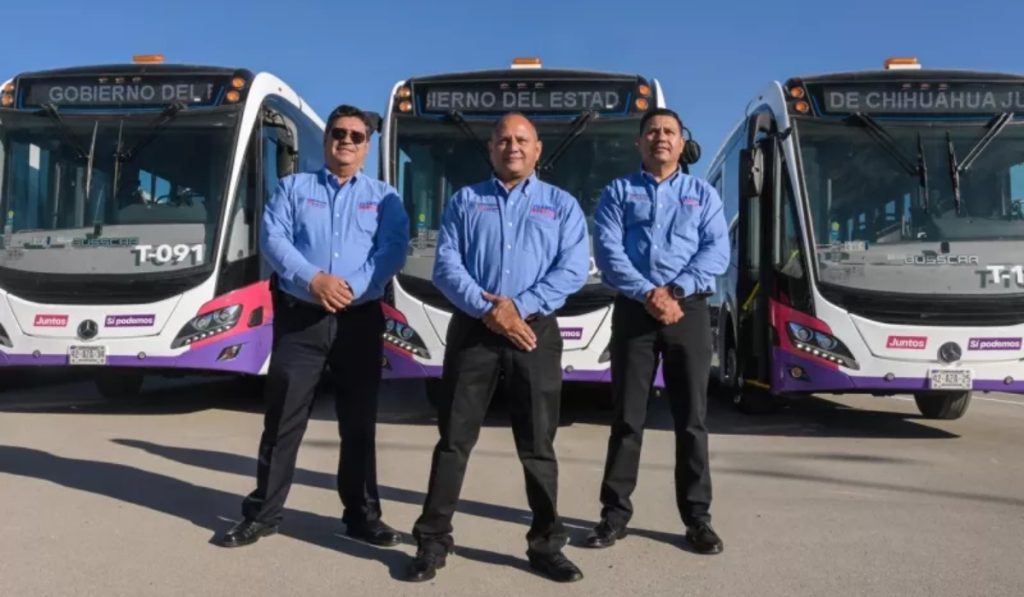 Ruta Troncal Del Ju Rezbus Pone A Rodar Unidades Mercedes Benz