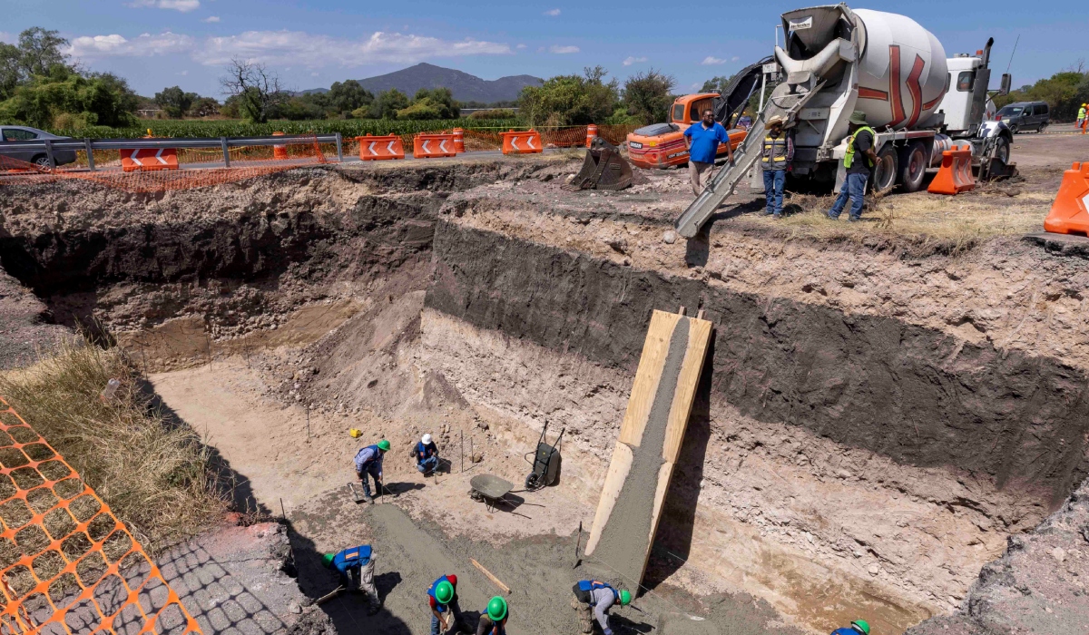 Inicia Construcci N De Paso Superior Vehicular En La Carretera