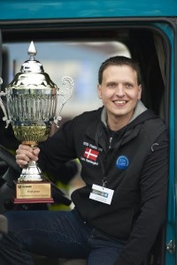 Winner of Young European Truck Driver final 2015, Lars Sondergaard, DenmarkSödertälje, SwedenPhoto: Gustav Lindh 2015