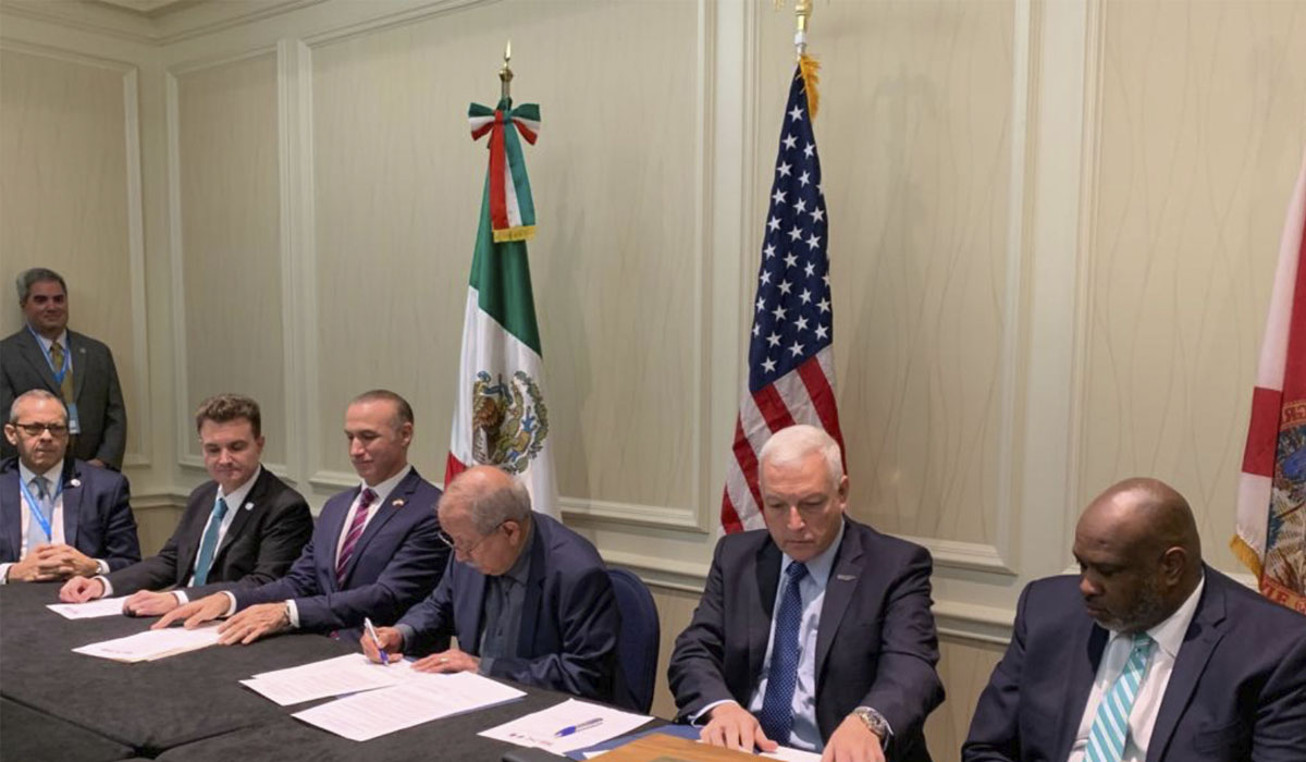 Acuerdan Sct Y Puertos De Florida Fortalecer Flujo Comercial En El Golfo De México Revista Tyt 