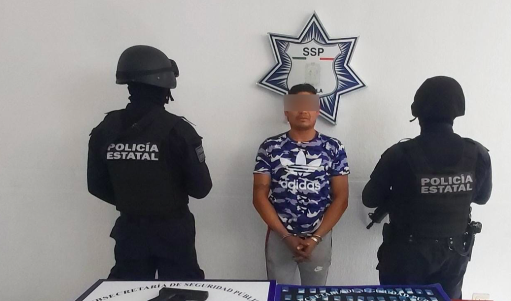 Golpe al robo de carga en Puebla, cae líder de banda en Amozoc