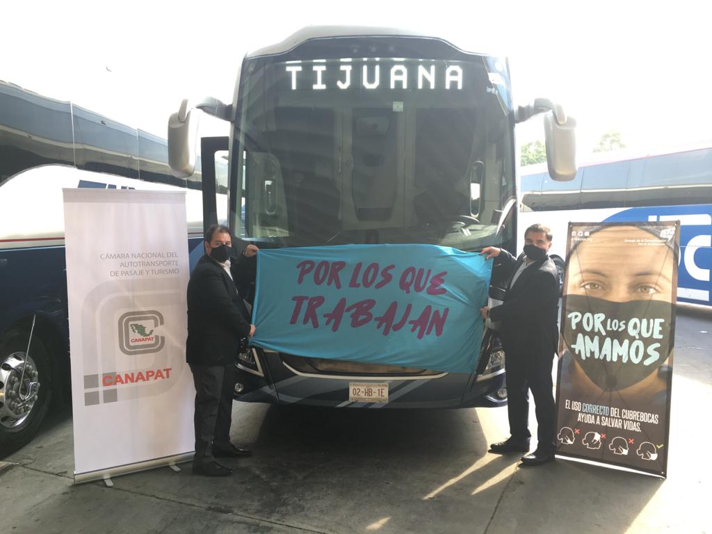 Canapat promueve uso correcto de cubrebocas en Tijuana
