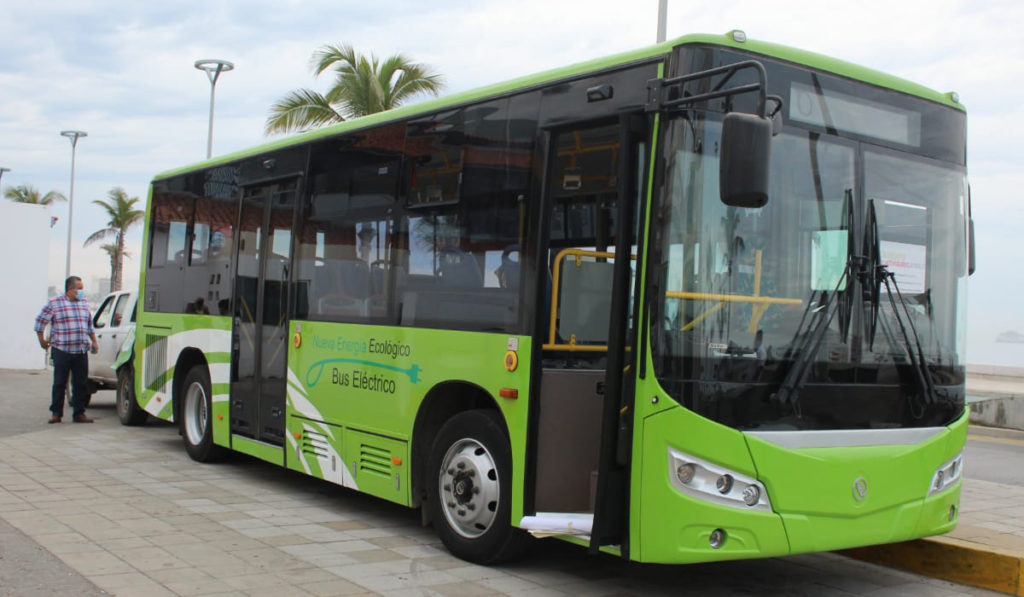 Arrancan pruebas primer autobús eléctrico para transporte público en Sinaloa