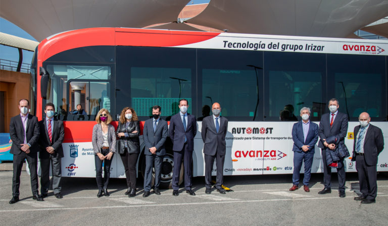 Irizar presenta el primer bus eléctrico... y ¡autónomo!