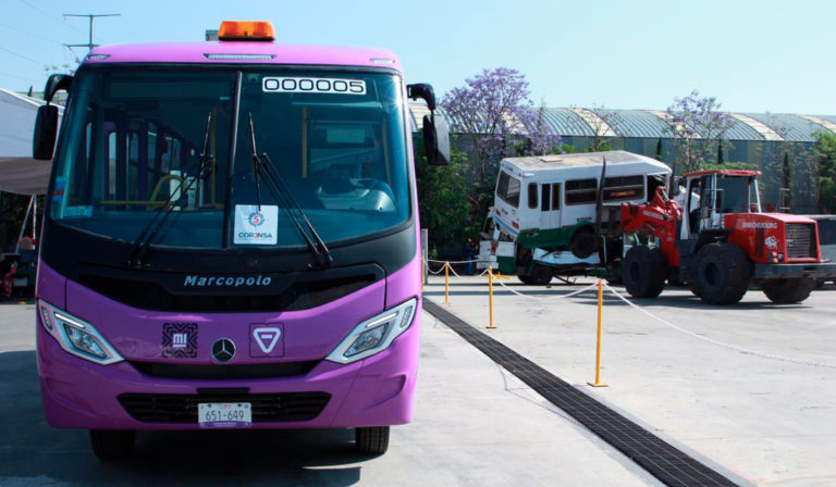CDMX prevé chatarrizar 6 mil unidades de transporte público para 2023