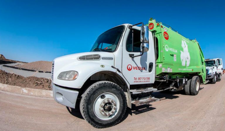 Se normaliza el servicio de Veolia con 30 camiones de basura en Nuevo Laredo