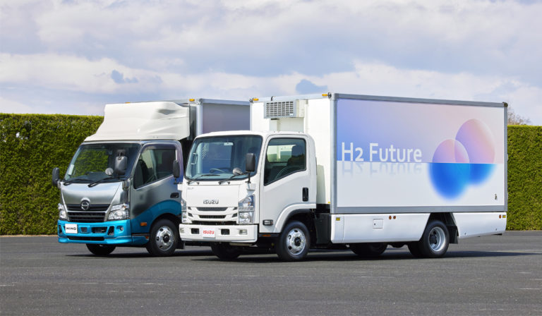Isuzu y Toyota, juntos por una ciudad basada en hidrógeno en Japón