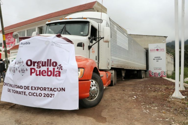Autotransporte une a la Sierra de Puebla con mercado de Estados Unidos