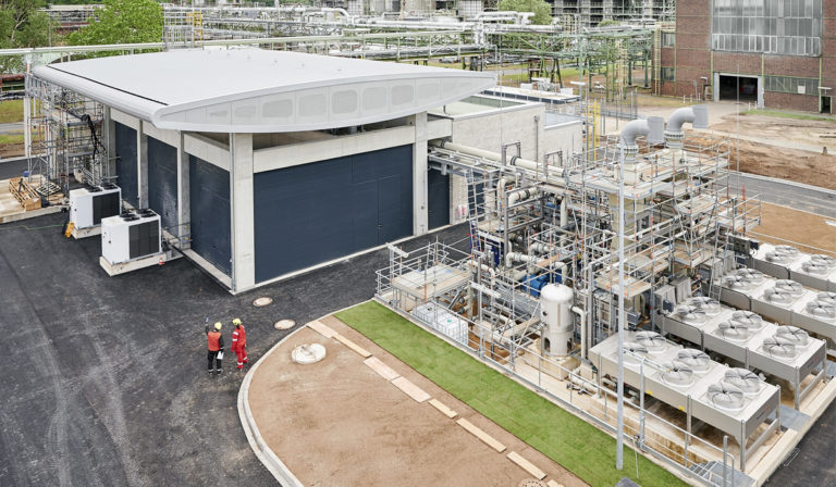 Shell tiene el electrolizador de hidrógeno verde más grande de Europa