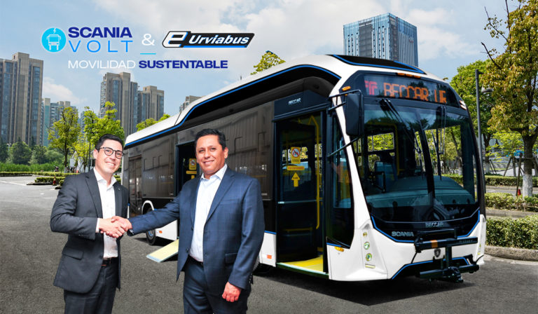 Scania Volt, el primer autobús eléctrico carrozado en México