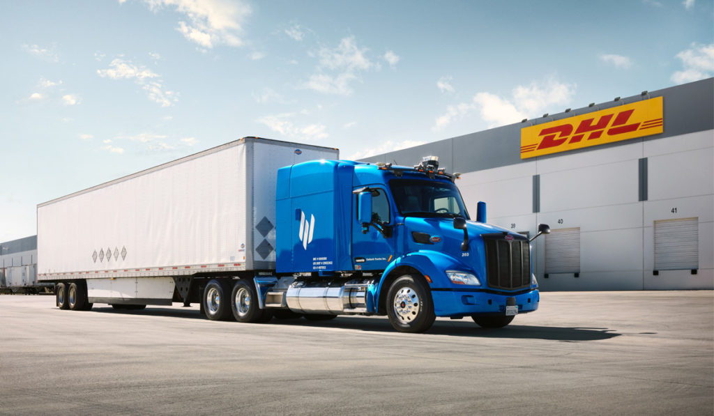 DHL busca implementar camiones autónomos en 2024