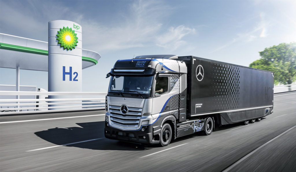 Daimler Truck y BP aceleran la adopción de tecnologías a hidrógeno