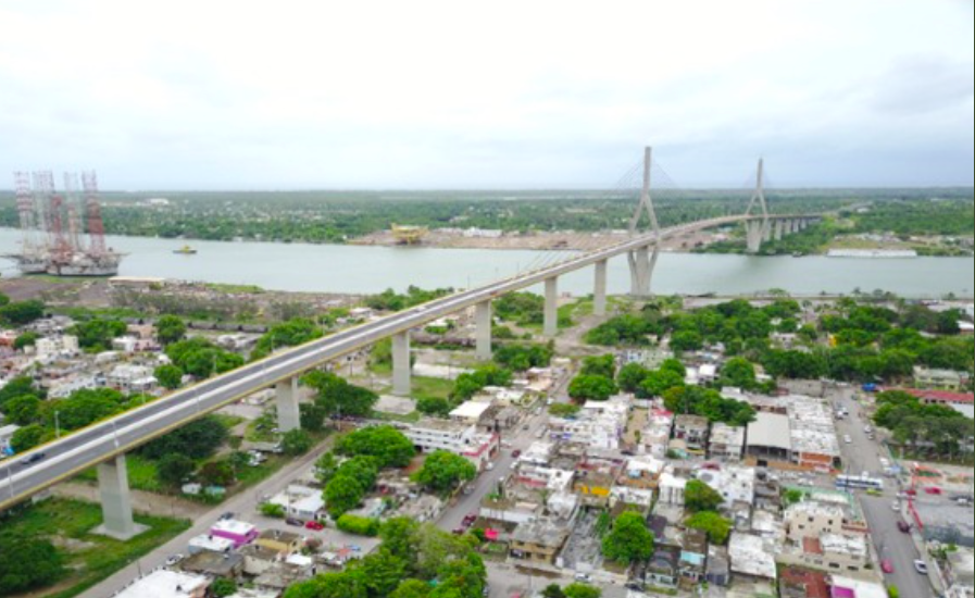 Descarta SICT falla estructural en el Puente Nacional Tampico