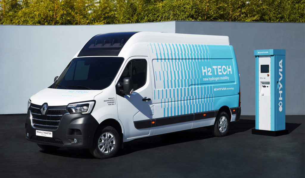 Renault presenta su primer vehículo comercial a hidrógeno