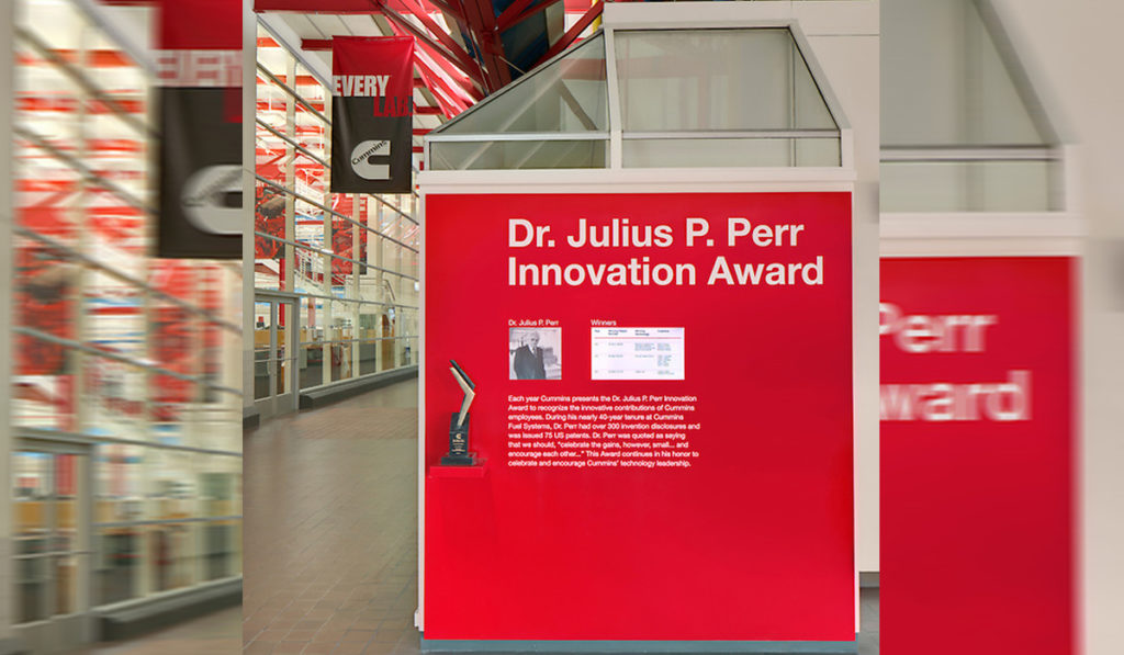 Cummins entrega 9 premios de innovación Julius Perr