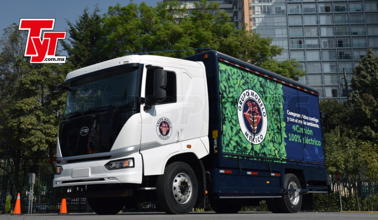 Grupo Modelo brinda por la primera flota eléctrica de carga pesada en México
