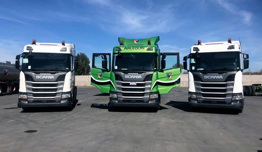 Transportes Arlequín crece su flota con camiones Scania