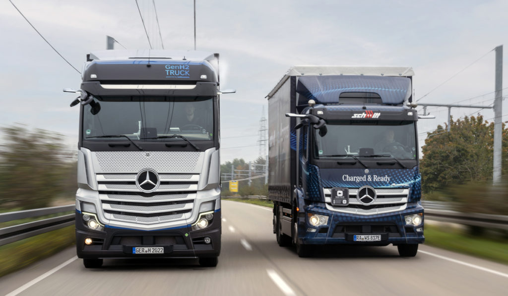 ¿Batería eléctrica o hidrógeno? Daimler Truck traza su estrategia en los dos caminos