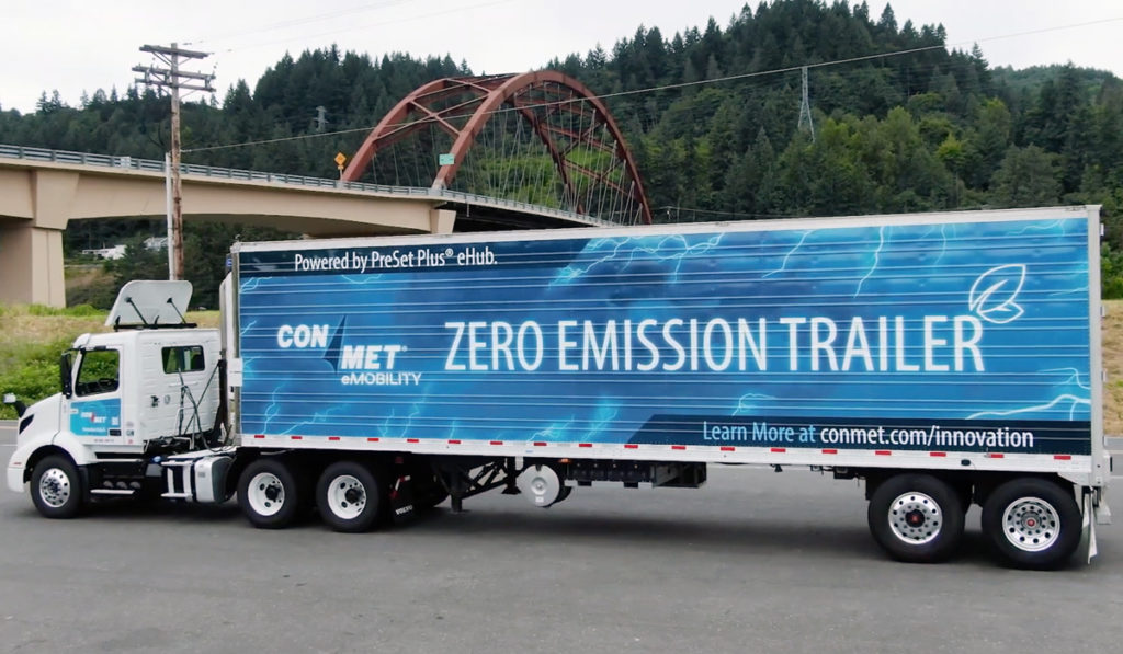 Meritor y ConMet apuestan por desarrollo de remolques cero emisiones