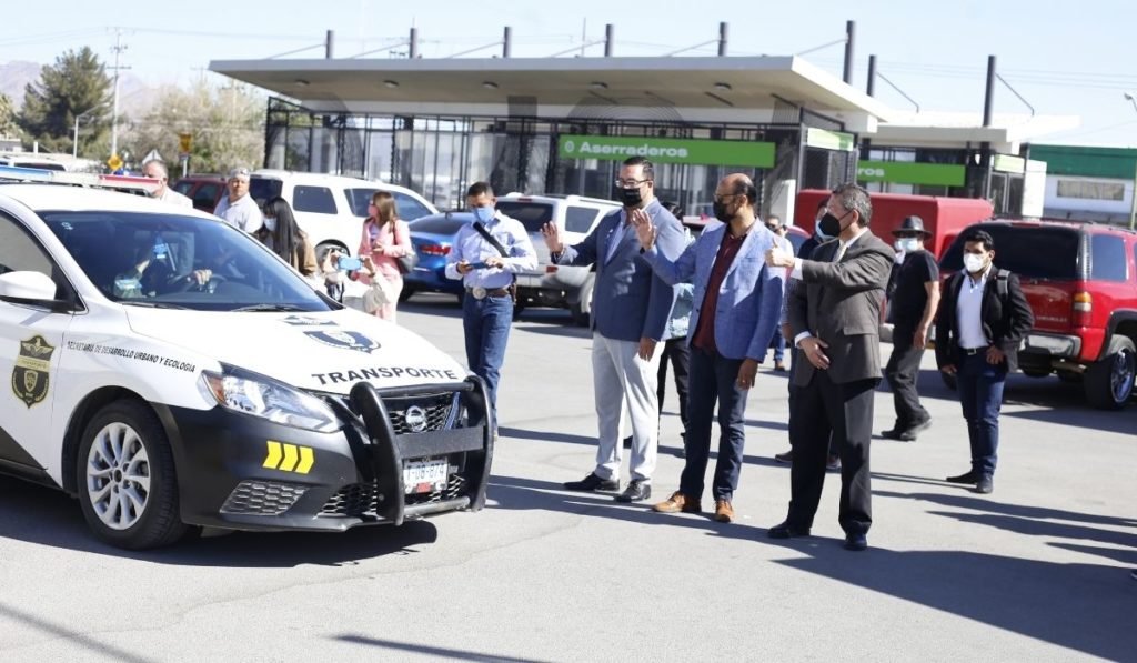 Chihuahua implementa operativo a autobuses del transporte público