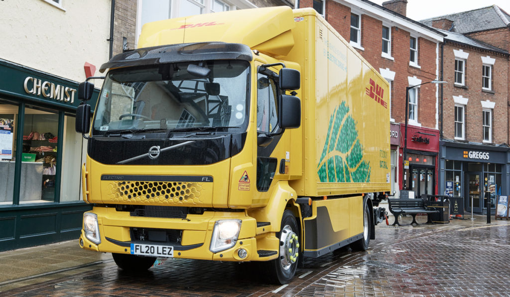 DHL ordena 44 camiones eléctricos Volvo en Europa
