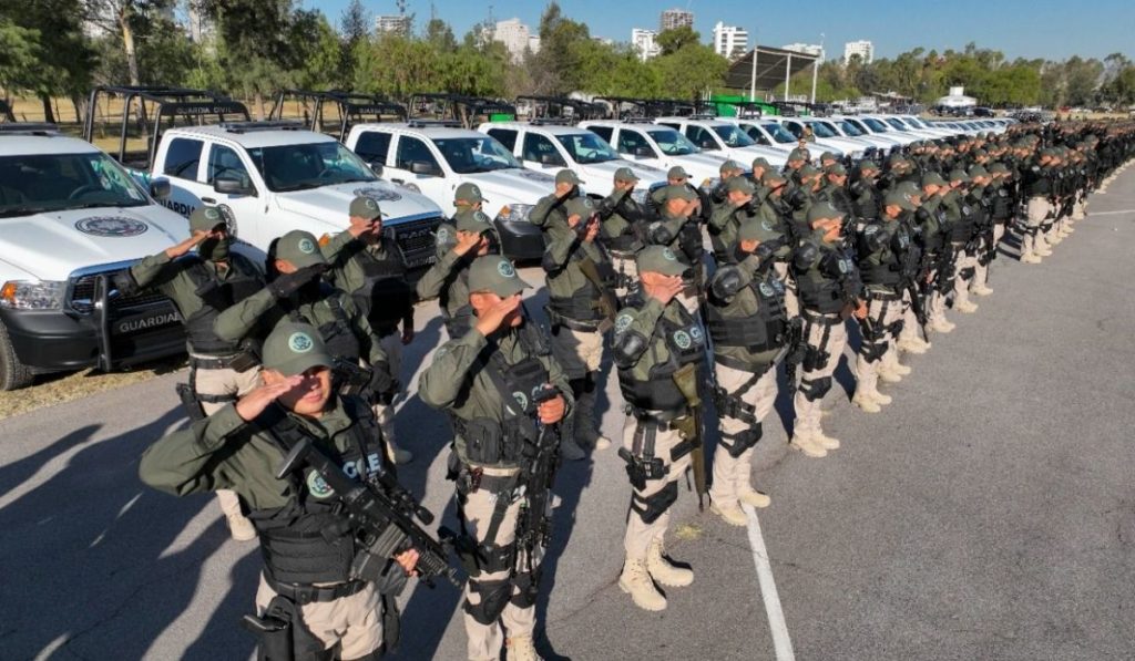 Guardia Civil inicia operaciones en San Luis Potosí