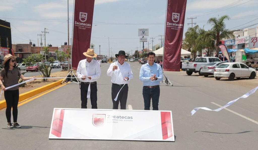 Zacatecas: Entregan rehabilitación de carretera Guadalupe-Sauceda de la Borda