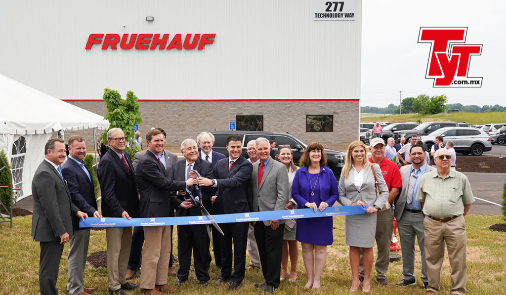Fruehauf inaugura planta en Kentucky, regresa a EU después de 25 años