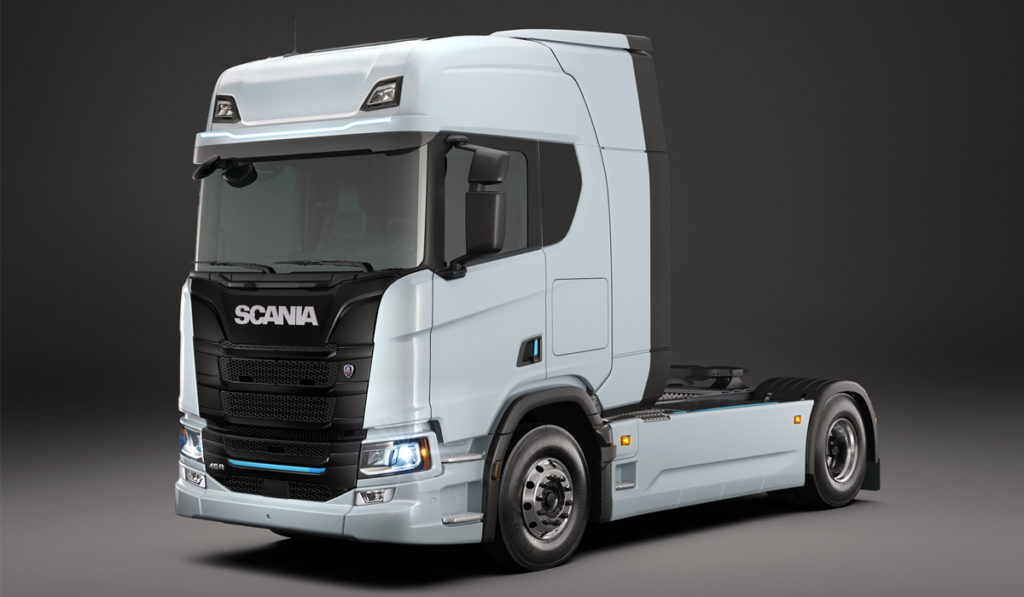 Scania presenta su camión eléctrico para servicios regionales de larga distancia