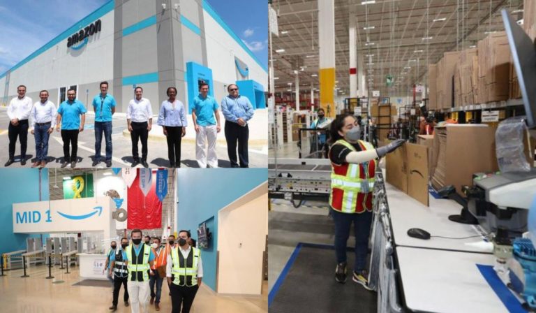 Nuevo centro logístico de Amazon en Yucatán inicia operaciones