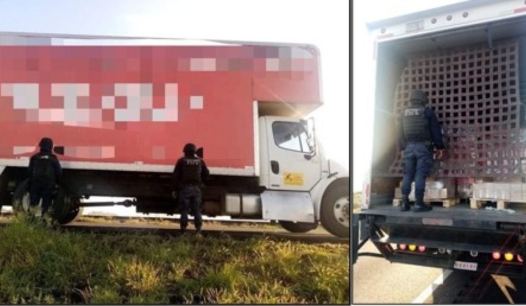 Recuperan camión con mercancía valuada en 400,000 pesos en Guanajuato