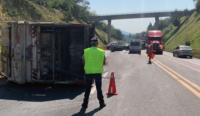 Accidentes en carreteras llegan a su cifra más alta desde 2015