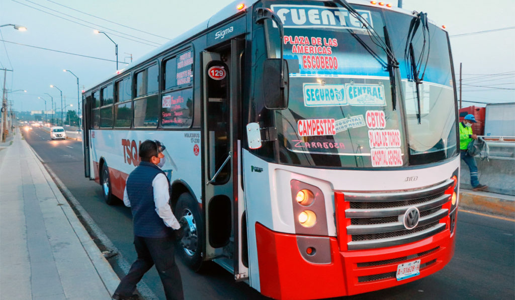Proponen videovigilancia en transporte público de Querétaro