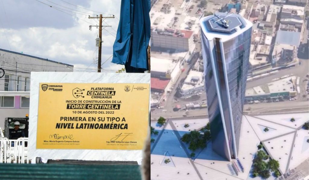 Colocan primera piedra de la Torre Centinela para eficientar la seguridad