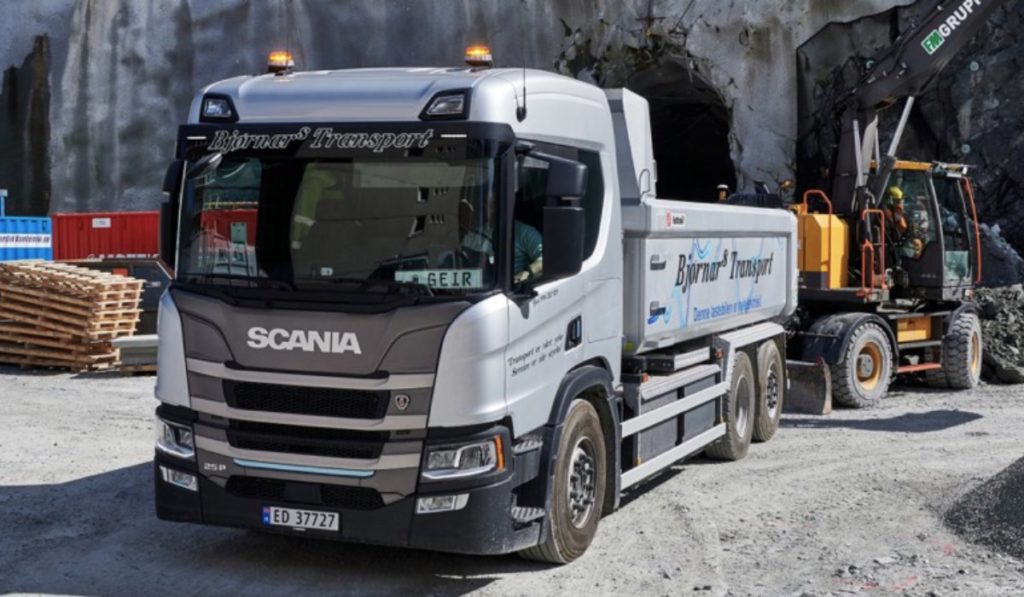 Así operan 4 camiones eléctricos de Scania en Noruega