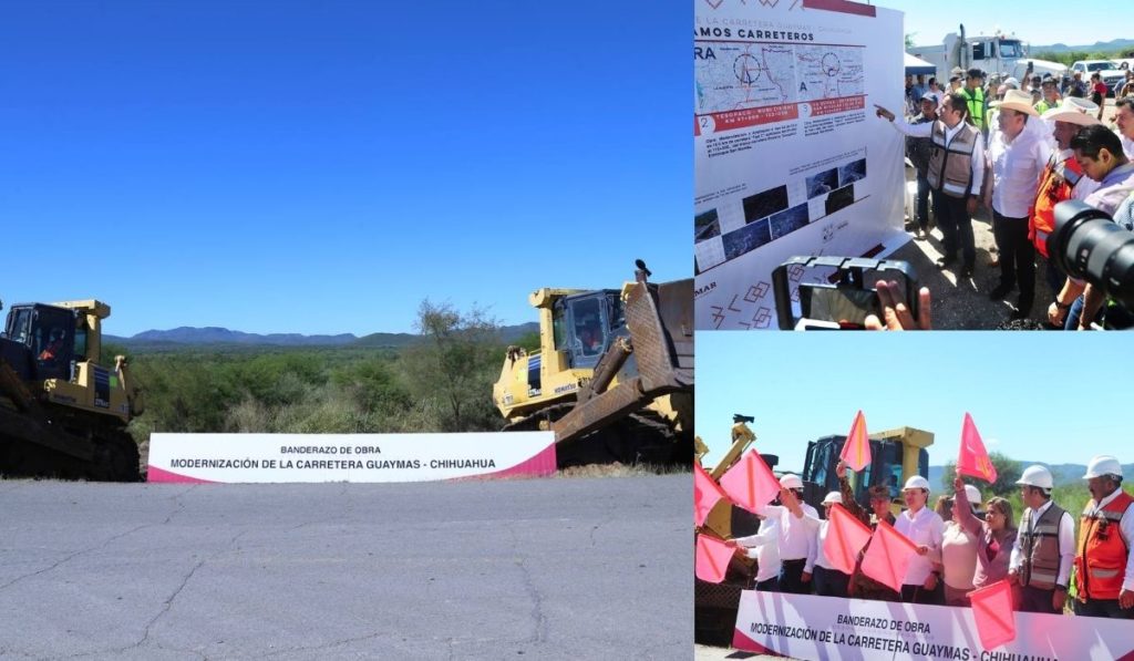 Arranca modernización de la carretera Guaymas-Chihuahua
