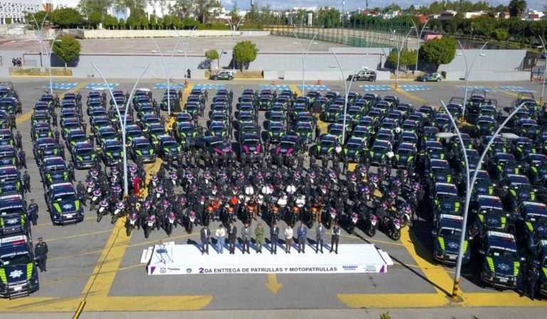 Puebla suma 73 patrullas pickup con una inversión de 180 mdp