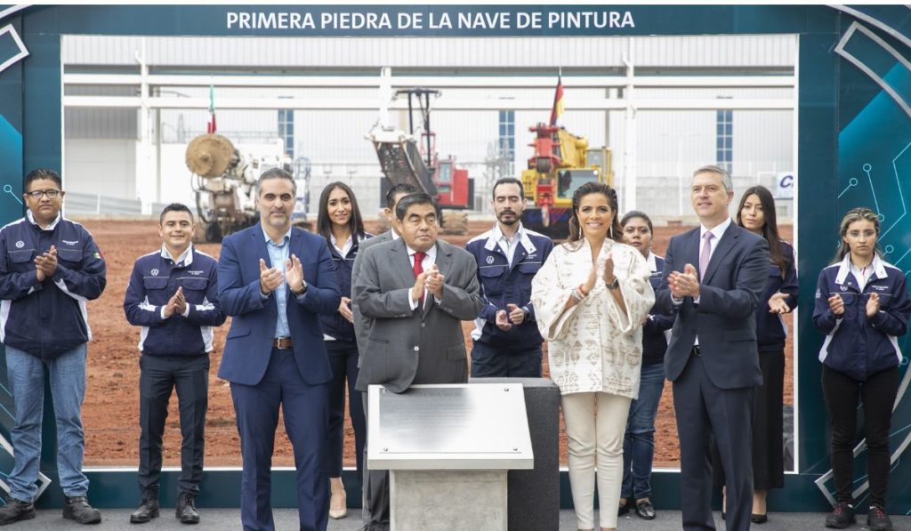 Volkswagen construye nave de pintura en Puebla para vehículos eléctricos
