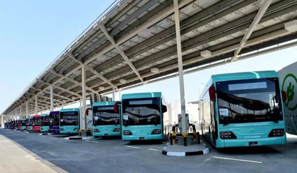 Yutong-estacion-de-servicio-vehiculos-electricos-Qatar