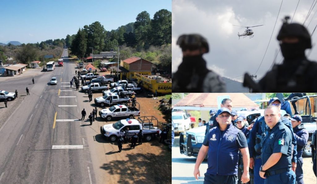 Guardia Civil fortalece vigilancia en Uruapan por riesgo de bloqueos carreteros