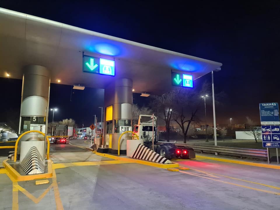 Incrementa peaje para el autotransporte en puentes fronterizos de Chihuahua