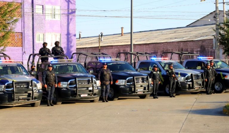 Toluca despliega a 140 elementos para operativo fiestas decembrinas