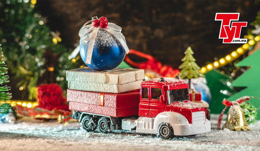 El autotransporte de carga mueve la Navidad