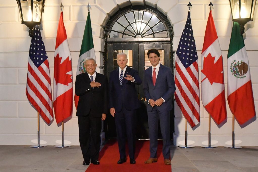 Competitividad y seguridad, entre temas prioritarios en reunión de AMLO, Biden y Trudeau