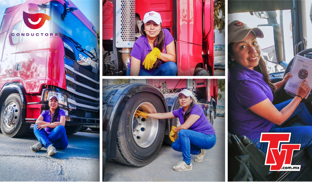 Conductoras Scania: de un ranchito en Texcoco hasta un tracto en Tijuana