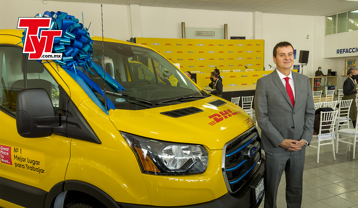 DHL Express México suma 100 vanes ETransit a su flota eléctrica