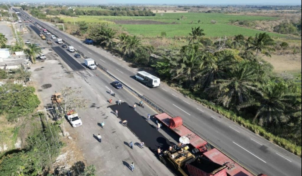 Arranca rehabilitación de 16 km en la carretera Veracruz-Jalapa
